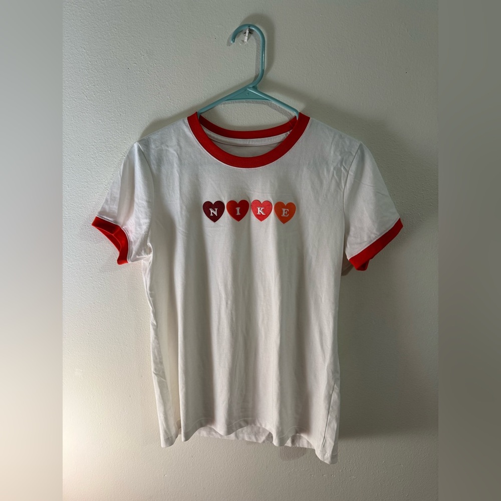 Heart nike tshirt
